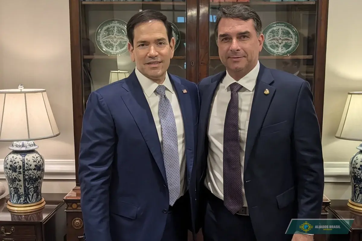 Marco Rubio responde carta de Flávio Bolsonaro; veja o que o secretário de Estado dos EUA disse