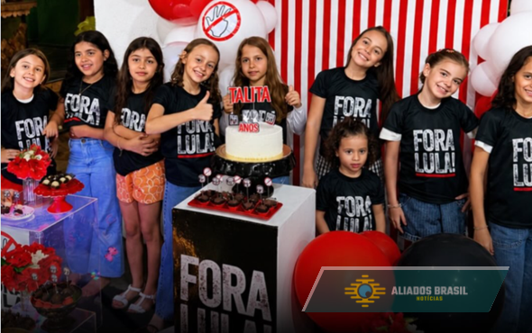Menina de 9 anos viraliza ao comemorar aniversário com tema 