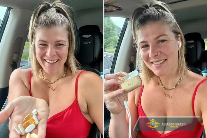 Na correria, mulher engole AirPod juntamente com vitaminas e vive saga para resolver o caso