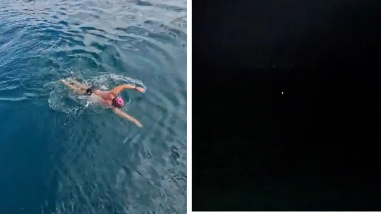 Nadadores cruzam 32 horas de mar entre SP e RJ em jornada épica