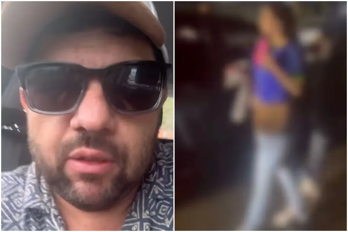 Oswaldo Eustáquio divulga imagens de mulher suspeita de agredir sua filha. Veja vídeo