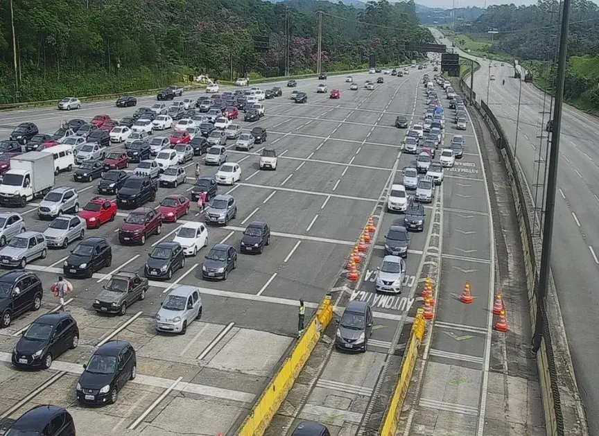 Pedágio free flow entra em fase de testes nas rodovias Anchieta e Imigrantes
