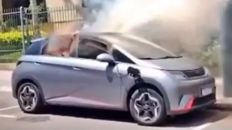  Por que bombeiros levam horas para apagar um carro elétrico em chamas?