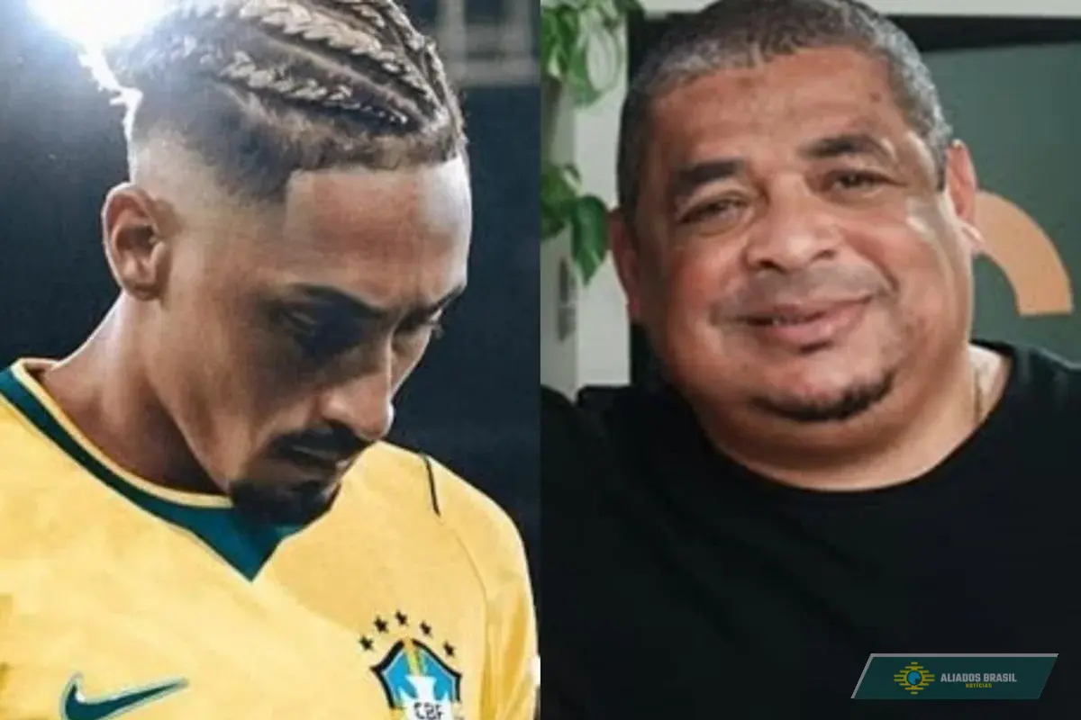 Primo de Raphinha reage após Vampeta expor problemas financeiros
