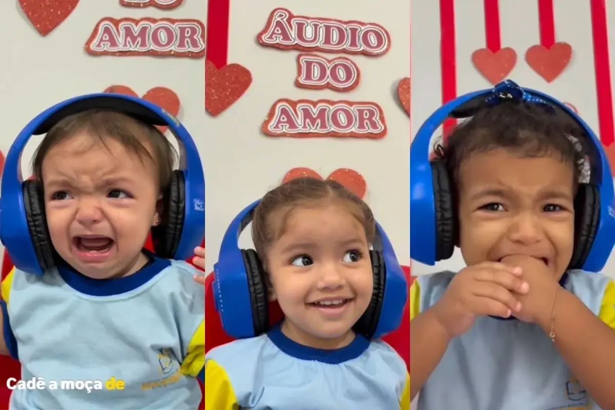 Reação de bebês à voz dos pais encanta a web; veja o “áudio do amor”