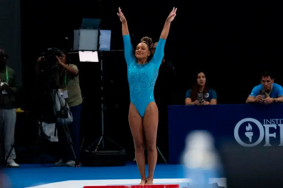 Rebeca Andrade leva o ouro no Pan-Americano do Rio em volta às competições