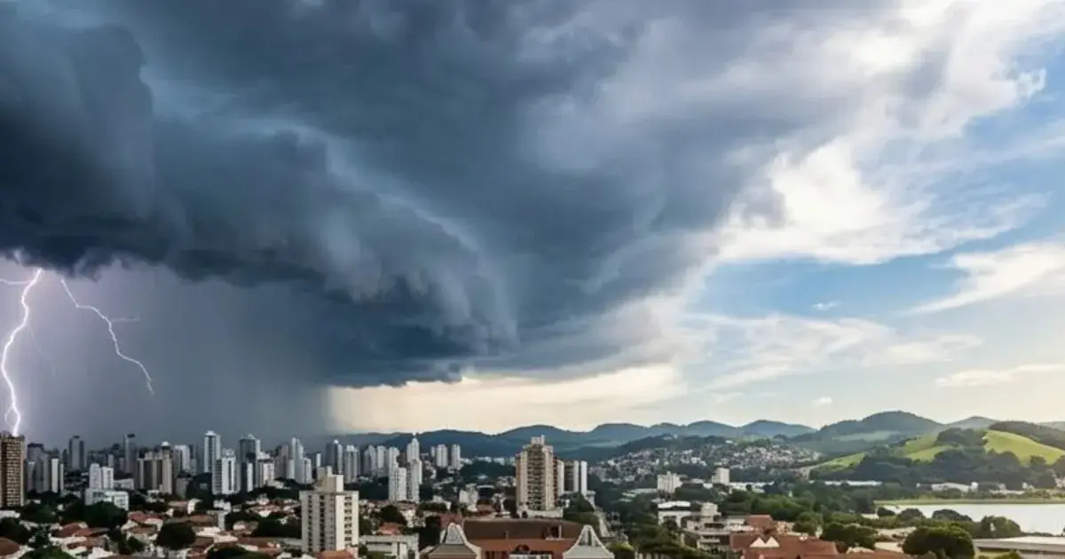 Semana começa com temporais e possibilidade de granizo no Sul