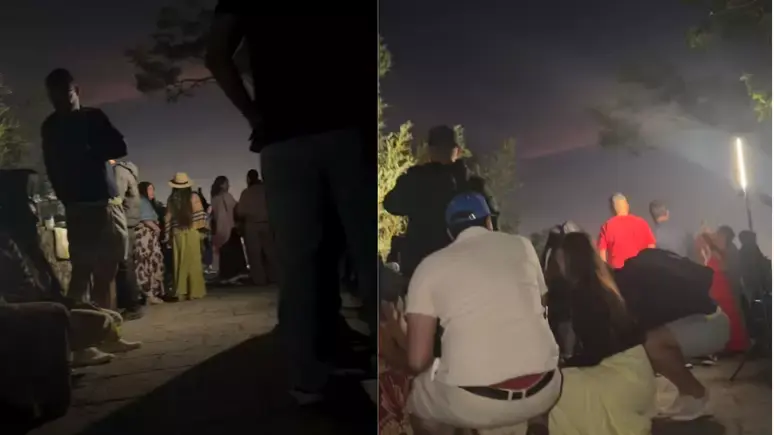 'Terror no RJ': vídeo mostra grupo buscando abrigo em mirante durante tiroteio no Rio 