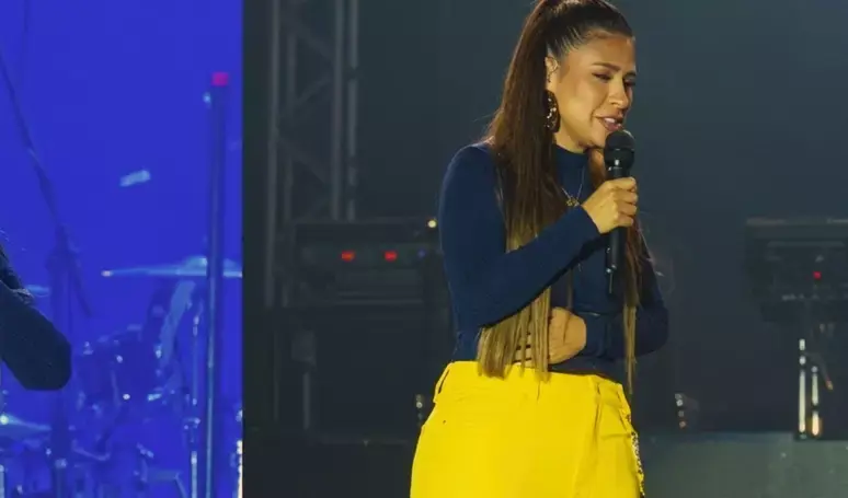 'Tô suando': a emergência inesperada que fez Simone Mendes provocar reação maluca dos fãs em show no RN