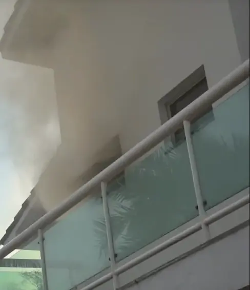 Veja como ficou casa do cantor Régis Danese após incêndio