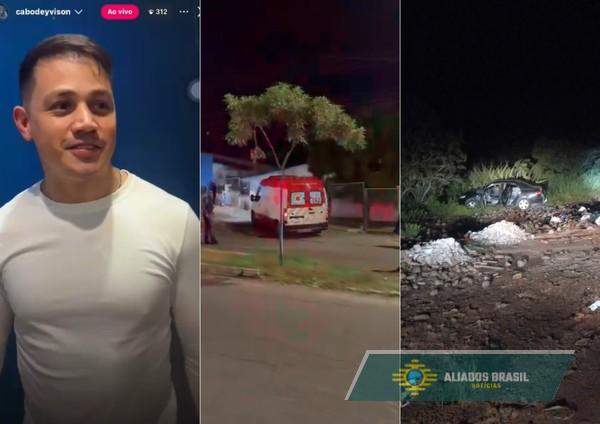 VÍDEO: Assessor morre e vereador do PL é baleado durante live em frente a UPA no RN