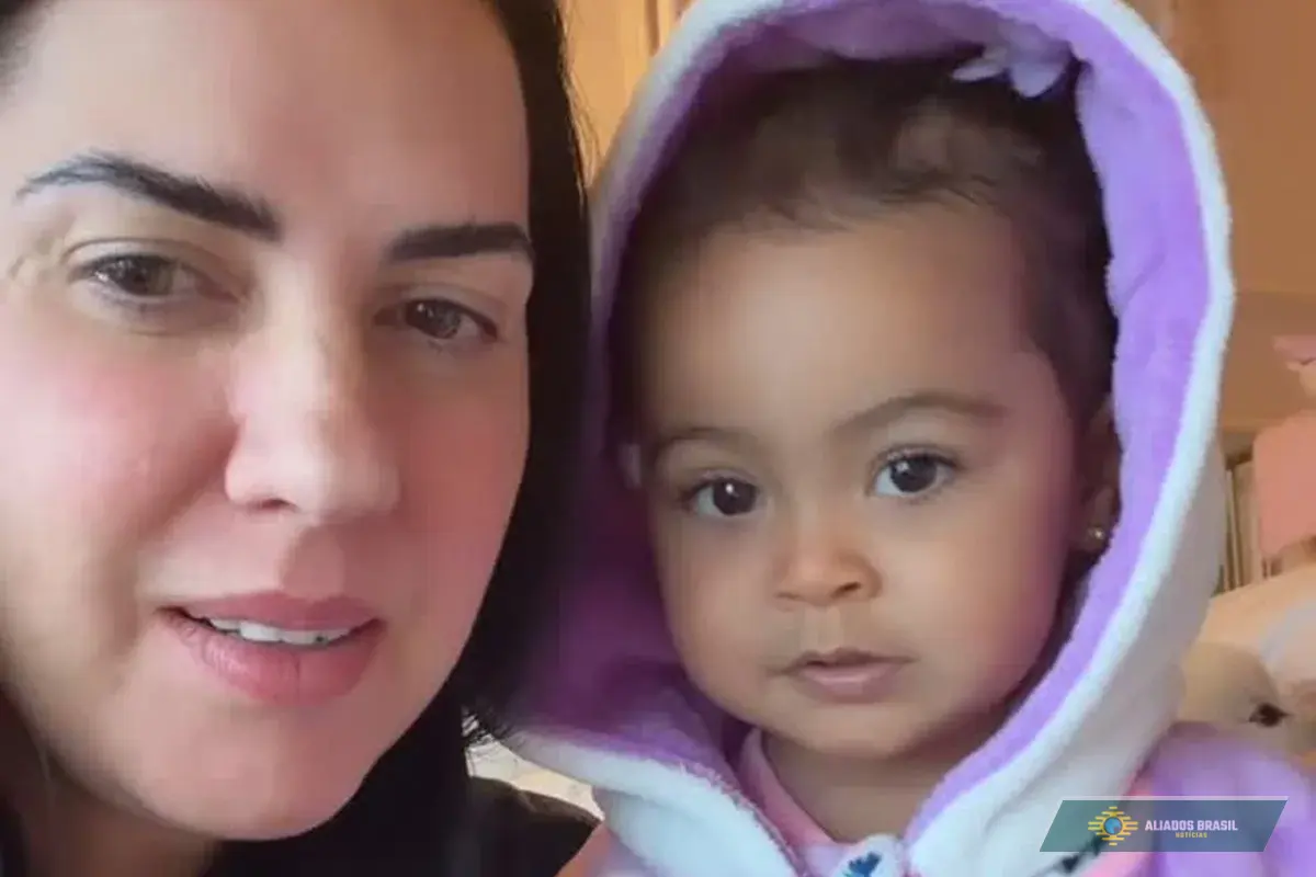 VÍDEO: Filha de Zezé Di Camargo passa por cirurgia, e Graciele Lacerda faz alerta às mães