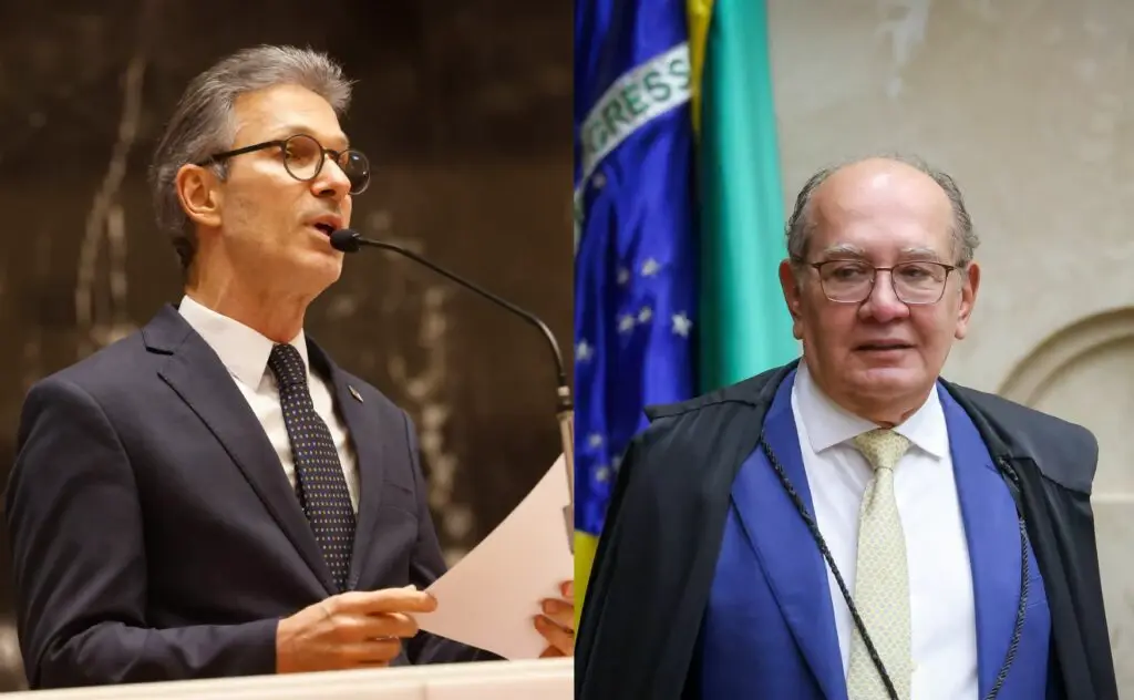 Zema é notificado pelo STJ por suposta calúnia a Gilmar Mendes