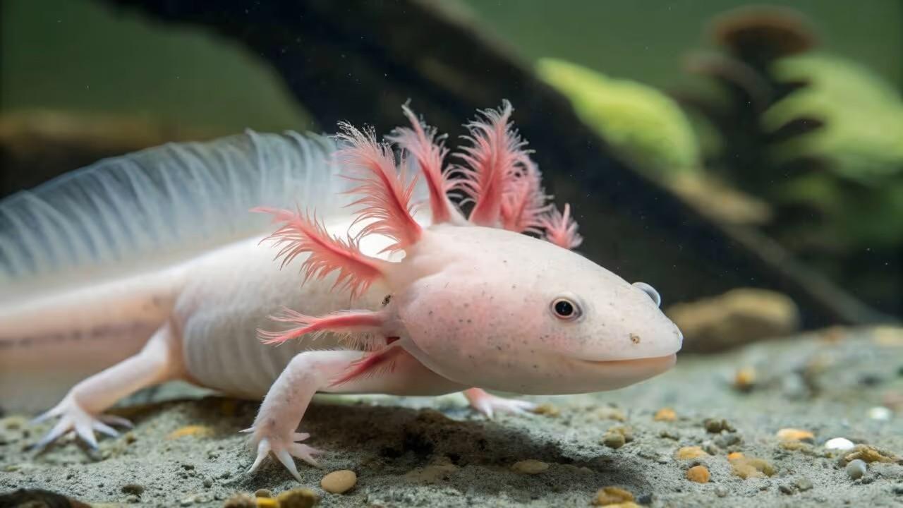 A salamandra mexicana famosa por regenerar membros inteiros, faz algo ainda mais extraordinário do que simplesmente cicatrizar ferimentos