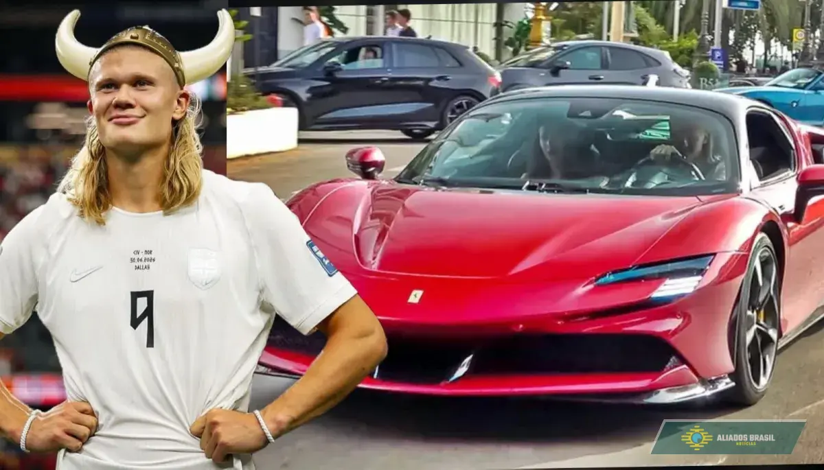 Carros de Haaland impressionam tanto quanto seus gols; veja a coleção