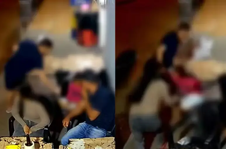 Criança de 4 anos é arrastada por homem enquanto jantava com os pais em bar em Goiás