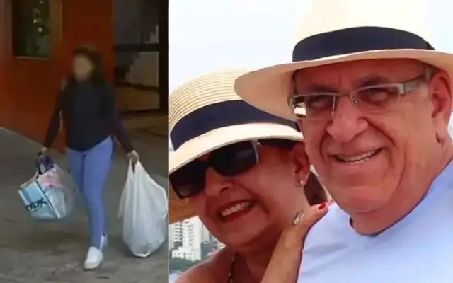 Diarista suspeita de matar casal de idosos a facadas é presa