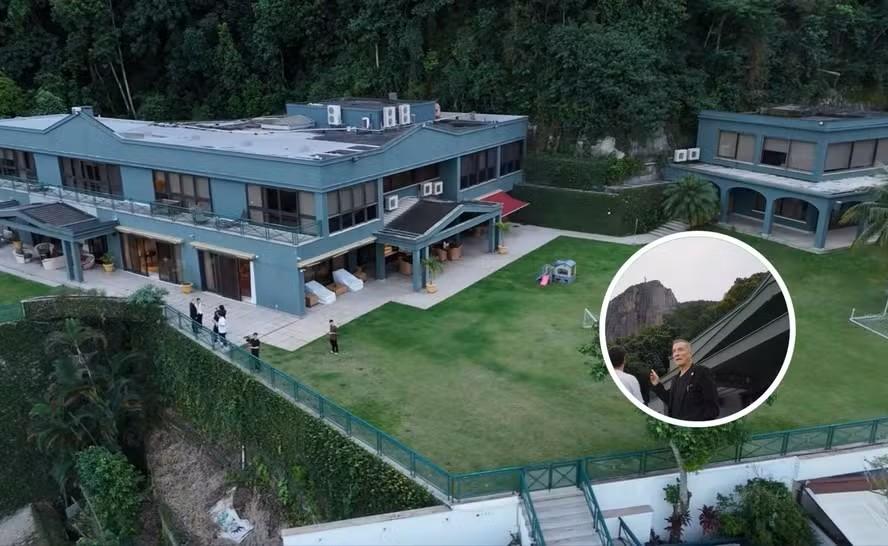 Eike Batista mostra mansão gigante aos pés do Cristo Redentor: 'Comprei um terreno atrás do outro'
