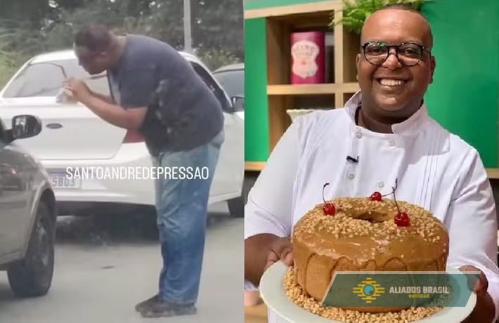 Ex-'MasterChef' é visto vendendo doce em sinal de trânsito e se manifesta: 'Não é indigno'
