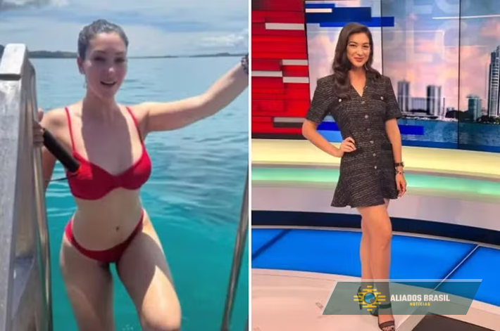 Foto de apresentadora de biquíni durante férias faz executivo de TV repreender equipe: 'Constrangedor'