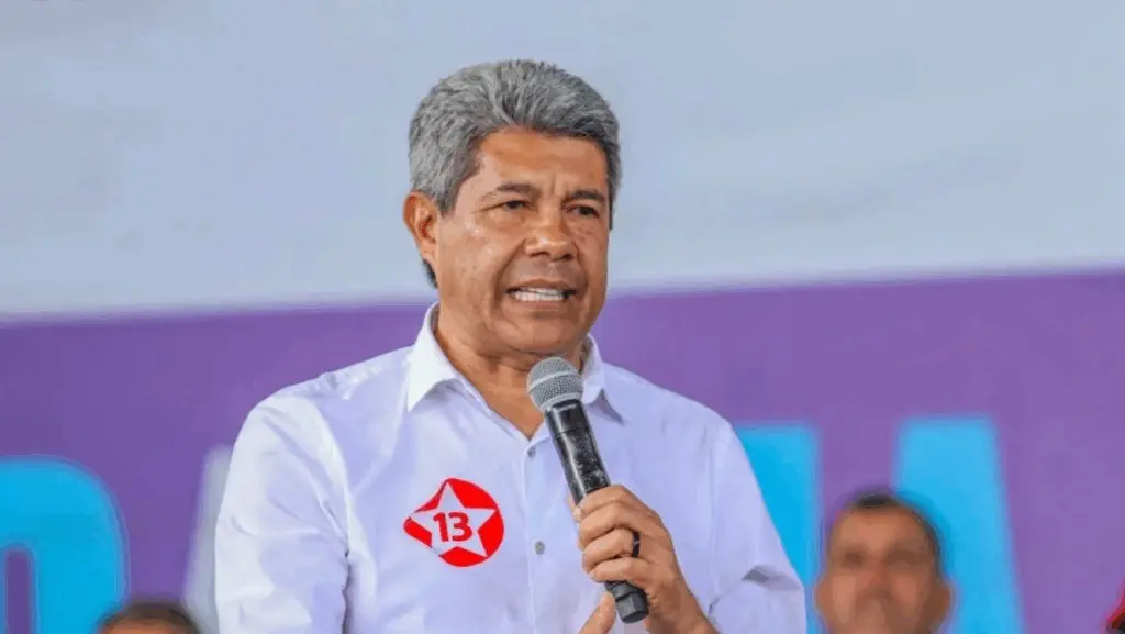 Governador da BA se envolve em confusão com manifestante; veja