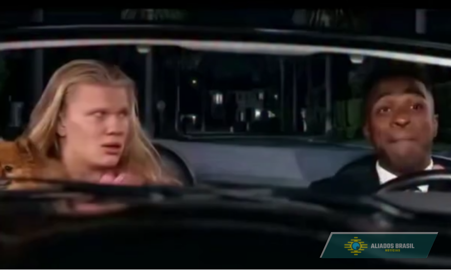 Haaland marca Vini Jr. em meme de As Branquelas, brasileiro responde e até Terry Crews entra na brincadeira