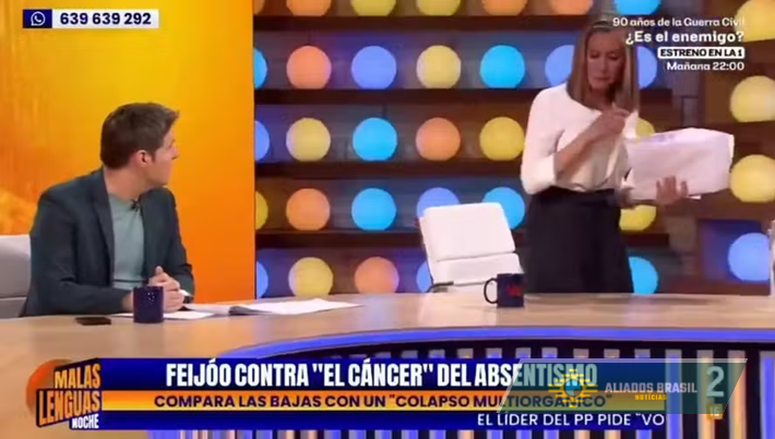 Jornalista chora e abandona programa ao vivo alegando abusos de apresentador: 'Sinto-me humilhada'