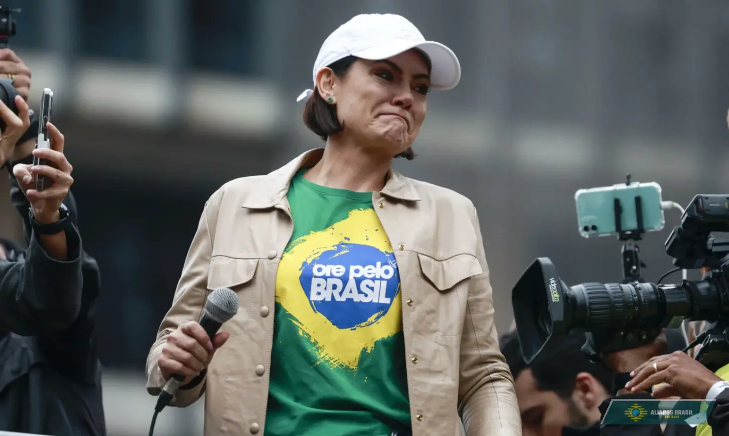 Michelle divulga vídeo da campanha de Flávio: “Edificar a Nação”