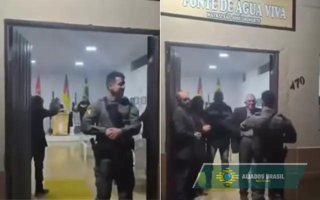 Polícia entra em igreja e interrompe culto após denúncia