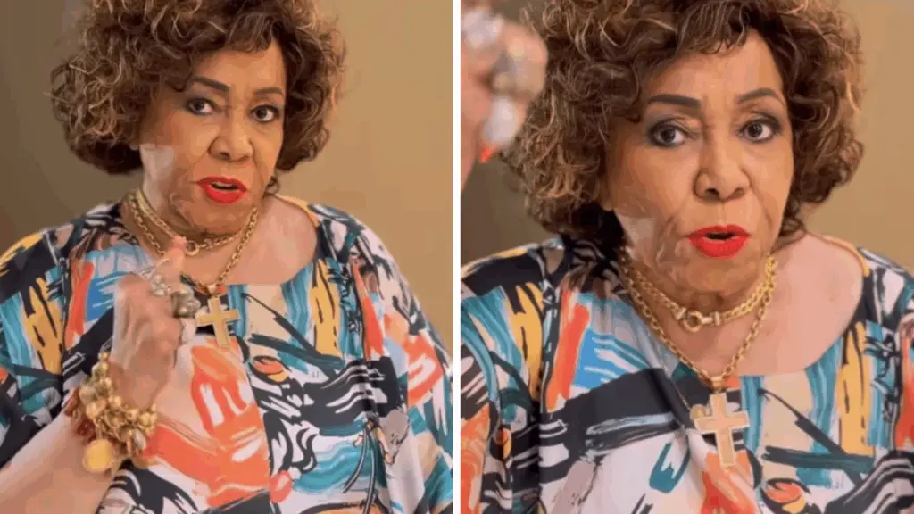 Vídeo: Alcione se manifesta após queda durante show
