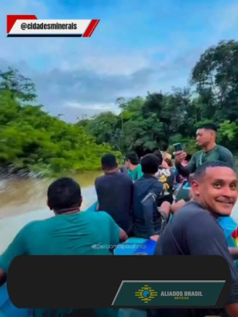 Vídeo flagra perseguição de barco em alta velocidade na Amazônia