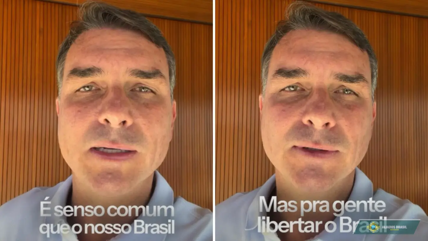 Vídeo: Flávio pede que Michelle o perdoe e participe da campanha