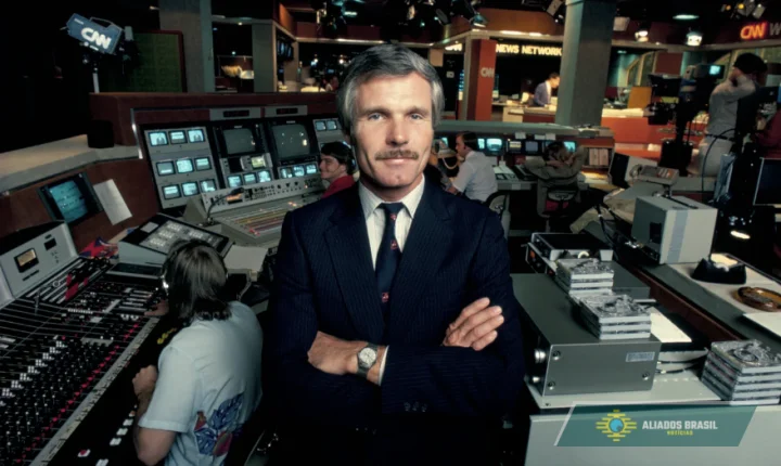 A impressionante fortuna que o fundador da CNN, Ted Turner, deixa para seus herdeiros
