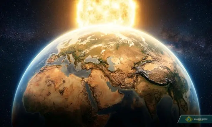A temperatura da Terra chegará a 65 graus Celsius e as últimas plantas morrerão. Pesquisadores calcularam quando: “O sol evaporará nossos oceanos.”
