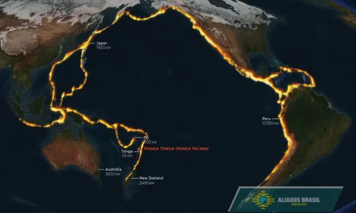Assustador: o Círculo de Fogo do Pacífico e a força dos terremotos que atingem diferentes países