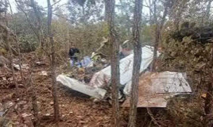 Avião de pequeno porte cai e deixa piloto e passageira mortos em Campo Grande