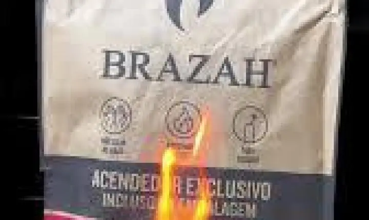 Churrasco de domingo: saco de carvão que acende 'sozinho' vira negócio de R$ 1 milhão