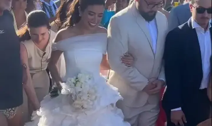 Fotos: João Campos e Tabata Amaral se casam em Pernambuco