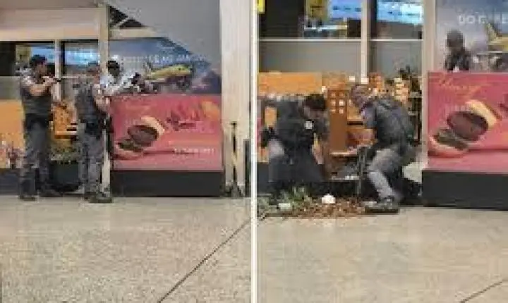 Homem é detido com espada no Aeroporto de Viracopos; PM usou arma de choque