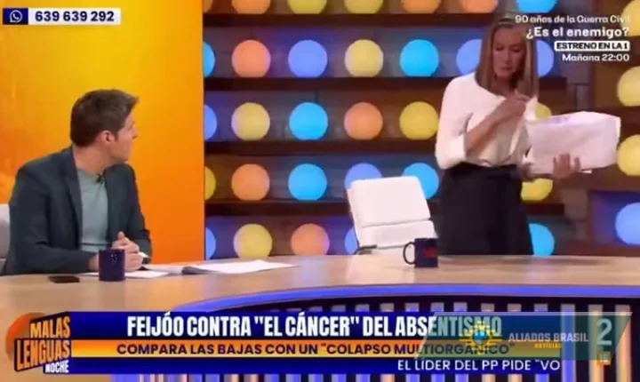Jornalista chora e abandona programa ao vivo alegando abusos de apresentador: 'Sinto-me humilhada'