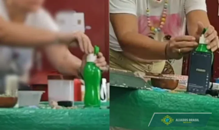 Mulher é flagrada envenenando água de professora no Recife (PE); veja o vídeo