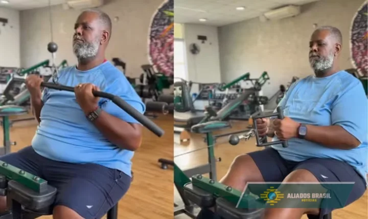 Péricles mostra rotina de treinos após perder 50 kg e motiva seguidores