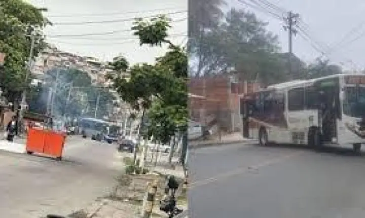 Seis ônibus são sequestrados e usados como barricadas na Zona Norte do Rio