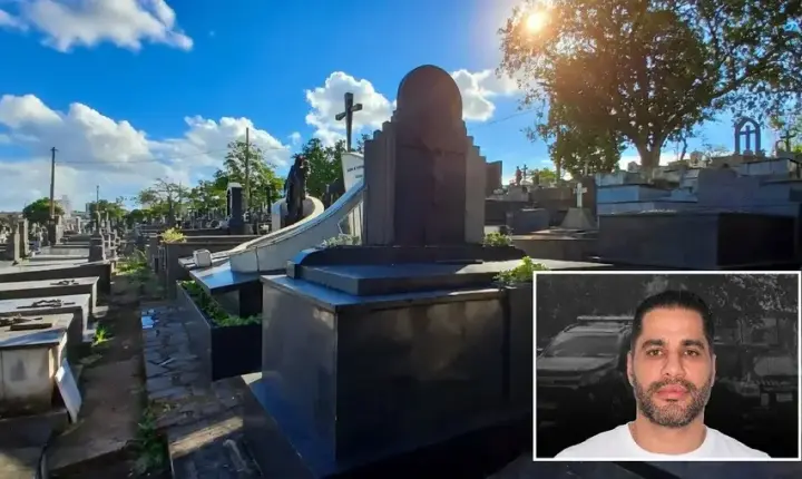 “Sicário” de Daniel Vorcaro está sepultado em túmulo sem placa em BH
