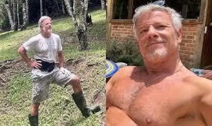 Solteiro, Marcello Novaes mostra momentos em sítio onde vive isolado aos 63 anos