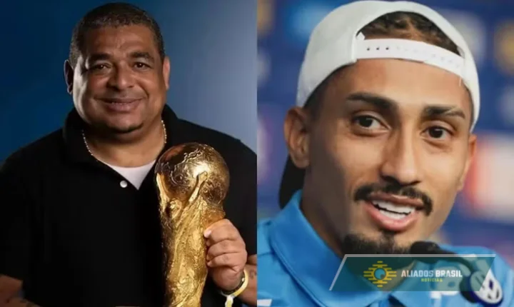 Vampeta afirma que Raphinha passa por problema familiar e financeiro: 'Rezando para ir pro Al- Hilal'